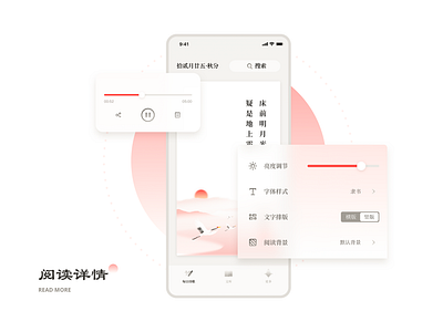 100 day icon -诗歌 app design icon illustration illustrator ui ux