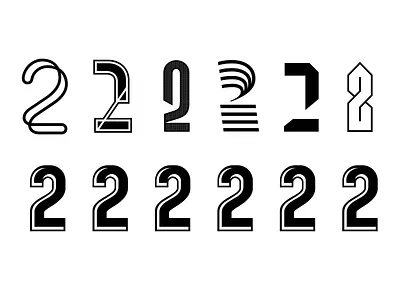 222222 2 fonts sport