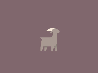 Goat adobe adobe illustrator animal creative creativity design digital art drawing flat design gradient graphic design graphics illustration illustrator logo logo type minimal photoshop pictogram vector