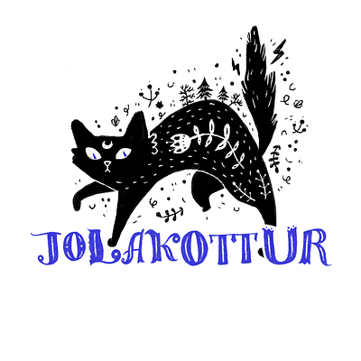 Jolakottur cat folk folktale illustration