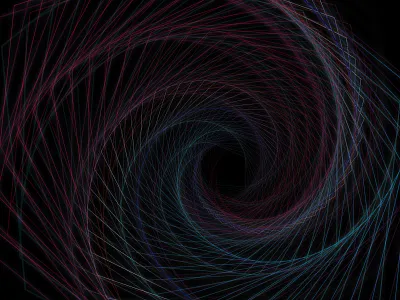 Cinquième dimension geometric illustrator