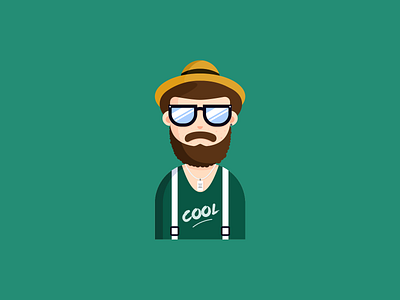 Beard icon illustration ui 图标 设计