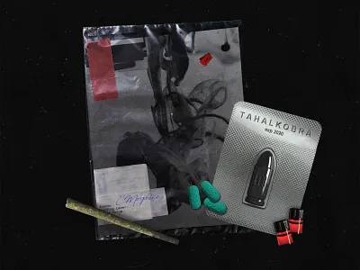 Taha Lkobra 3 album album art album artwork album cover design manipulation music rap rapper