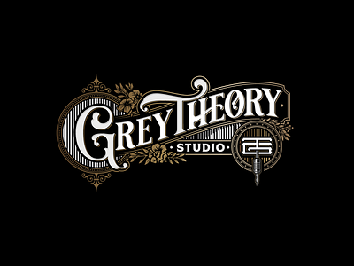 Grey Theory Studio logo logo design logo designer logodesign retro tattoo tattoo art tattoos tattoostudio vectorartist