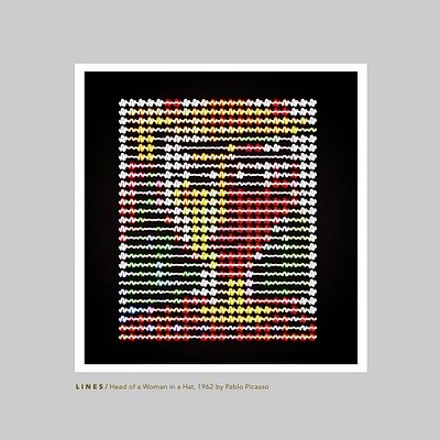 L I N E S - 6 / Pablo Picasso after effect after effects aftereffects animate animation art design expression illustration inspiration motion graphic