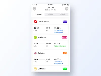 068 Flight Search app app design dailyui design flight flight app flight booking flight search flights interface london minimal new york plane ui ux
