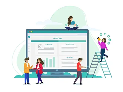 People Really Matter. branding design flat graphicdesign illustration illustration art minimal ux vector web