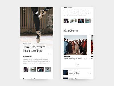 The New York Times Times Subculture App Landing app app design app designer design digital digital design minimal minimalist mobile mobile app design mobile design news news app newsapp newspaper user interface design userinterface