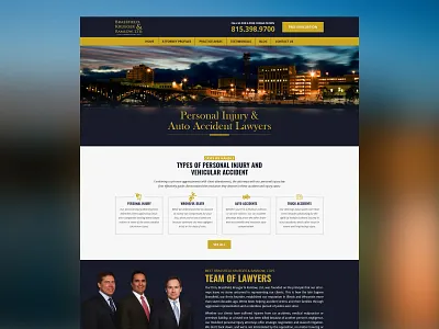 Law Firm Landing Page graphicdesign landingpage lawfirm layout legal legaladvisor webdesign