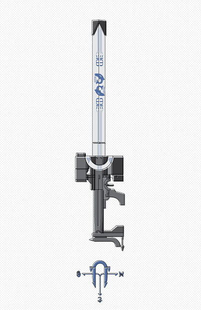 Izanagi s Burden Art destiny 2 embellishment gun line art linework offset sniper