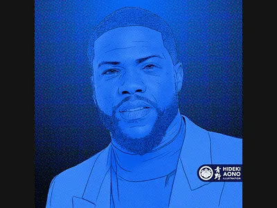 Kevin Hart - Portrait Series actor celebrity comedian digital drawing halftone icon illustration kevin hart popart portrait procreate sketch visualdesign