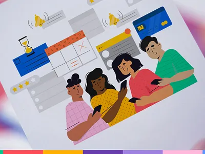 sibche_design branding illustration uiux