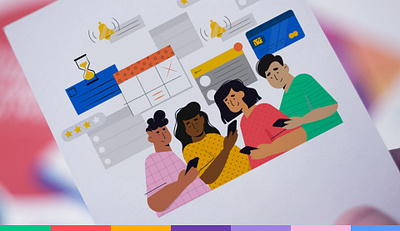 sibche_design branding illustration uiux