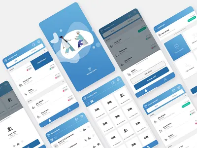 Homecare mobile application app app design application homecare nurse nursing home sketch smarthome ui ui ux vector