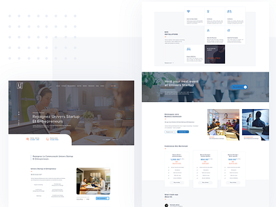 Coworking space - Website branding design clean ui coworking coworking space design graphic design inspiration office space ui uidesign ux uxdesign web webdesign work