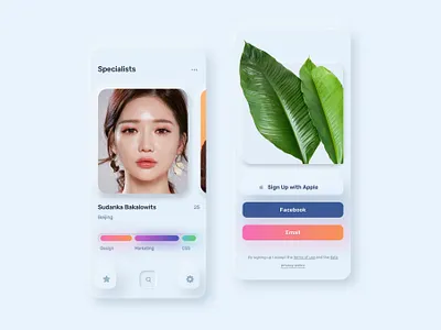 Neuomorph Ui Kit clean design figma minimal minimalism mobile neuomorph sketch sketchapp skeuomorph skeuomorphic skeuomorphism social ui uikit ux