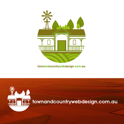 TOWNANDCOUNTRY animation branding design design art design graphic designs flat logo logo design logodesign