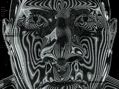 The Boss 3d art cinema 4d cinema4d design face gfx graphic photoshop