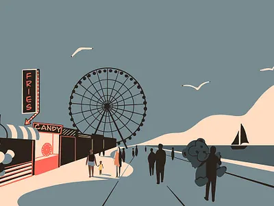 Carnival Games 4 carnival illustration ipad pro ipadpro procreate