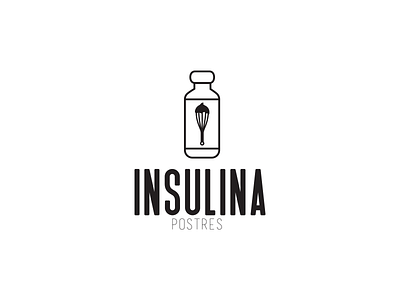 Insulina logo chef food logo mexico