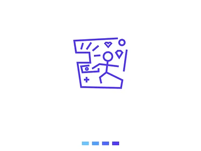 PC Logo branding design icon logo vector