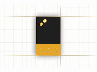 Music Player - GOLDEN RATIO UX animation golden ratio interaction design motion design music app music player uiux ux design