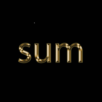 sum gold effect abastact animation brand identity creative design graphic design illustration logo logos vector