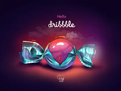 hello dribbble aftereffects candy character design digital painting dribbble dribbble2020 hello dribble hellodribbble illustraion lighting motiongraphics photoshop purple sketch sweet sweet dribbble
