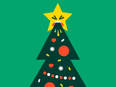 Xmas mooood! character design holyday illustration xmas