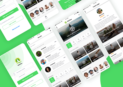 Training App app design ui ui design uidesign ux uxdesign