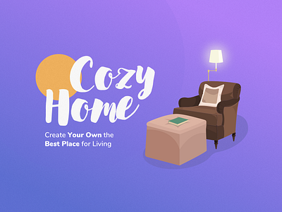 Advertisement #DailyUI #day098 098 advertisement advertisement design billboard creative dailyui design furniture design home house illustration vector