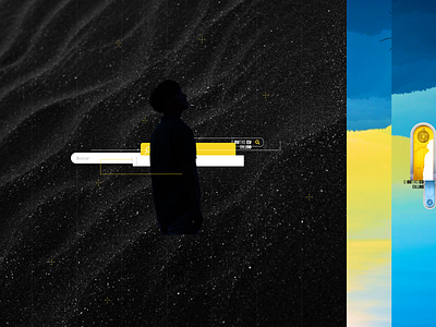 Journey of the other I collage graphic design illustration search