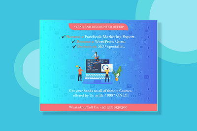 year end dicsount illustration design social media design social media post