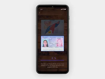Scanning documents UI app finance illustration ui