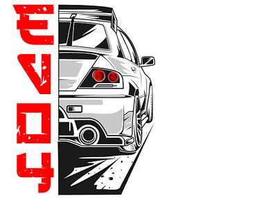 IMG 29122019 231455 4060 x 2900 piksel apparel automotive car design illustration japanese jdm mitsubishi racecar speed vector vehicle design