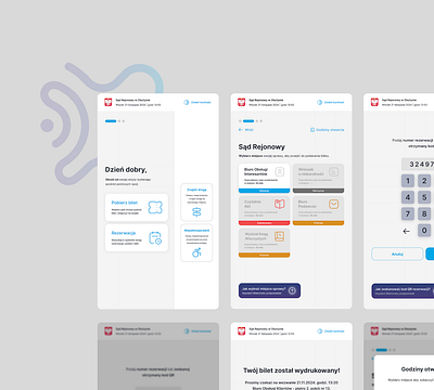 Biletomat / kolejkomat design experience ui user ux