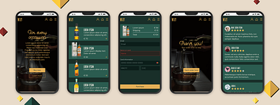 Willow Whiskey branding byol design digital ecom figma mobile app mobile design ui ux uxui