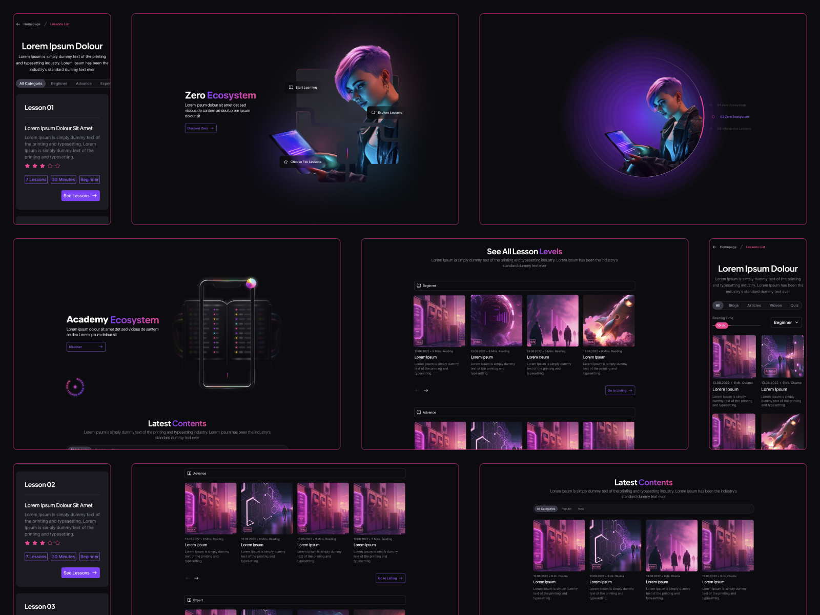 Example service media