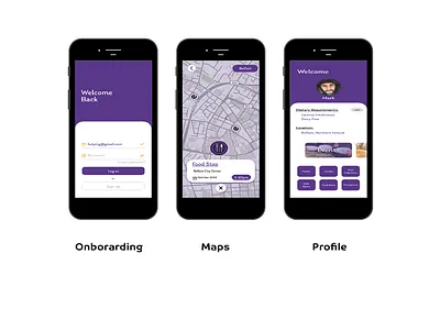 Connect Food animation app app design experience design maps mockup nav onboard onboarding ui profile ui ux web website