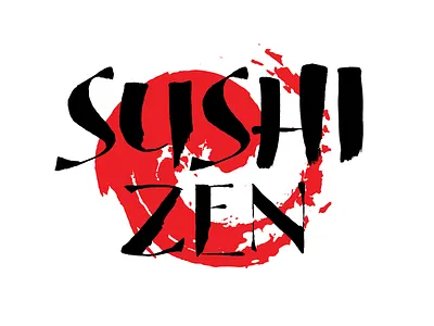 Sushi Zen adobe after effects adobe illustrator adobe photoshop brand branding clean design flat icon identity logo logo challenge logo design logocore minimal vector