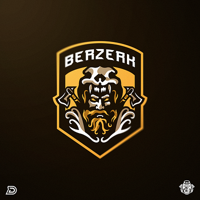 "Berzerk" eSports Logo aggressive berserk berserker brandidentity branding dark edgy esportlogo esports esports logos forsale gaming gaming logo illustration logo logos photoshop vector viking viking logo