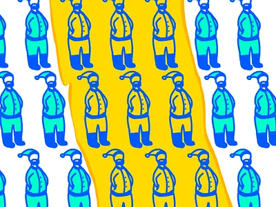 New Year animation design fun illustration illustrator motion new new year santa year