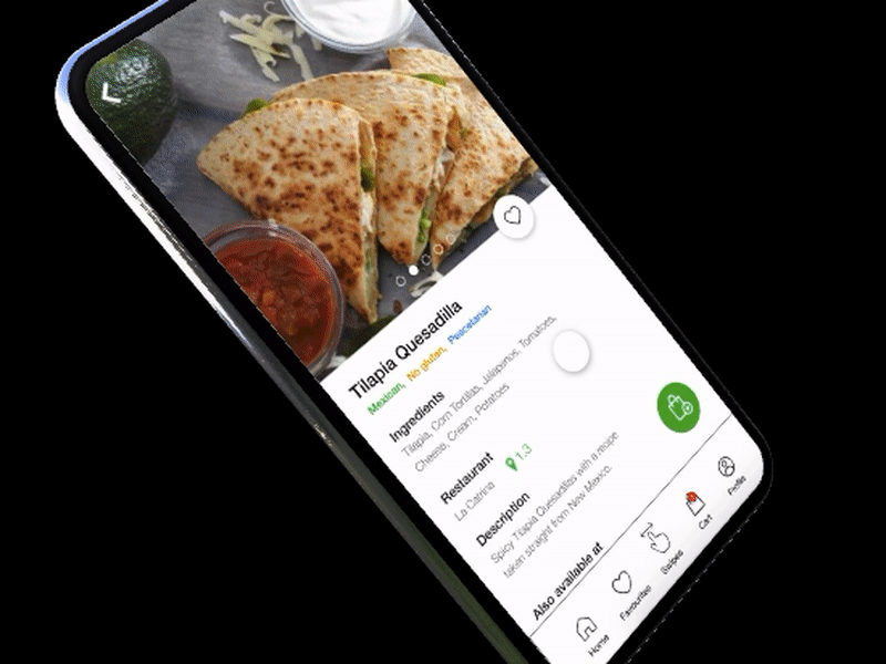 Swipe between likes and dislikes food app foodie ondemand swipe swipes tinder ui ui design uidesign uiux uiuxdesign user inteface userexperiance userinterfacedesign ux design uxdesign