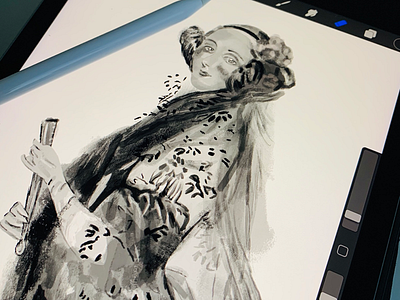 Ada Lovelace ada lovelace drawing procreate