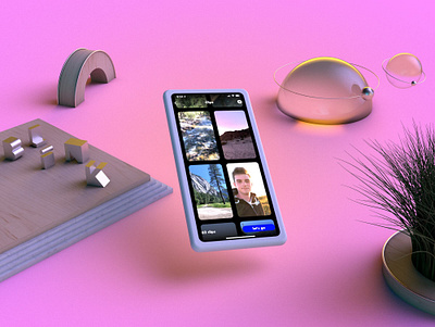 BLiNK - easy cinematic films app development ui