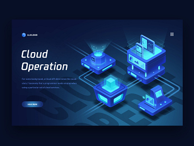 cloud service web cloud illistration