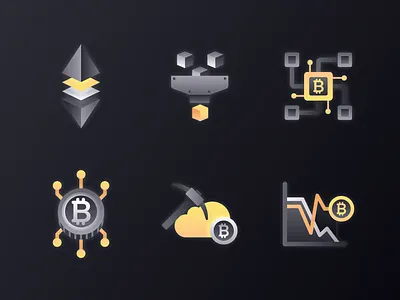 Blockchain Icon 1 2d bitcoin bitcoin mining bitcoin wallet blockchain business crypto crypto wallet cryptocurrency currency ethereum finance fintech icon set icons illustration money ui uidesign ux