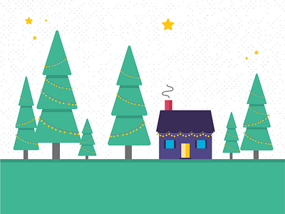 Hope Center Holiday Mailer Icons branding design illustration ui