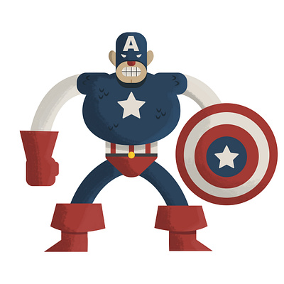 Captain America avengers captain america illustration marvel comics vector