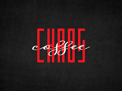 Chaos Coffee coffee coffee logo coffee shop